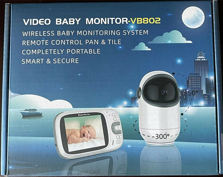 Видеоняня Baby Monitor VB802 - это устройство, которое обеспечивает безопасность и комфорт для вашего ребенка фото 2
