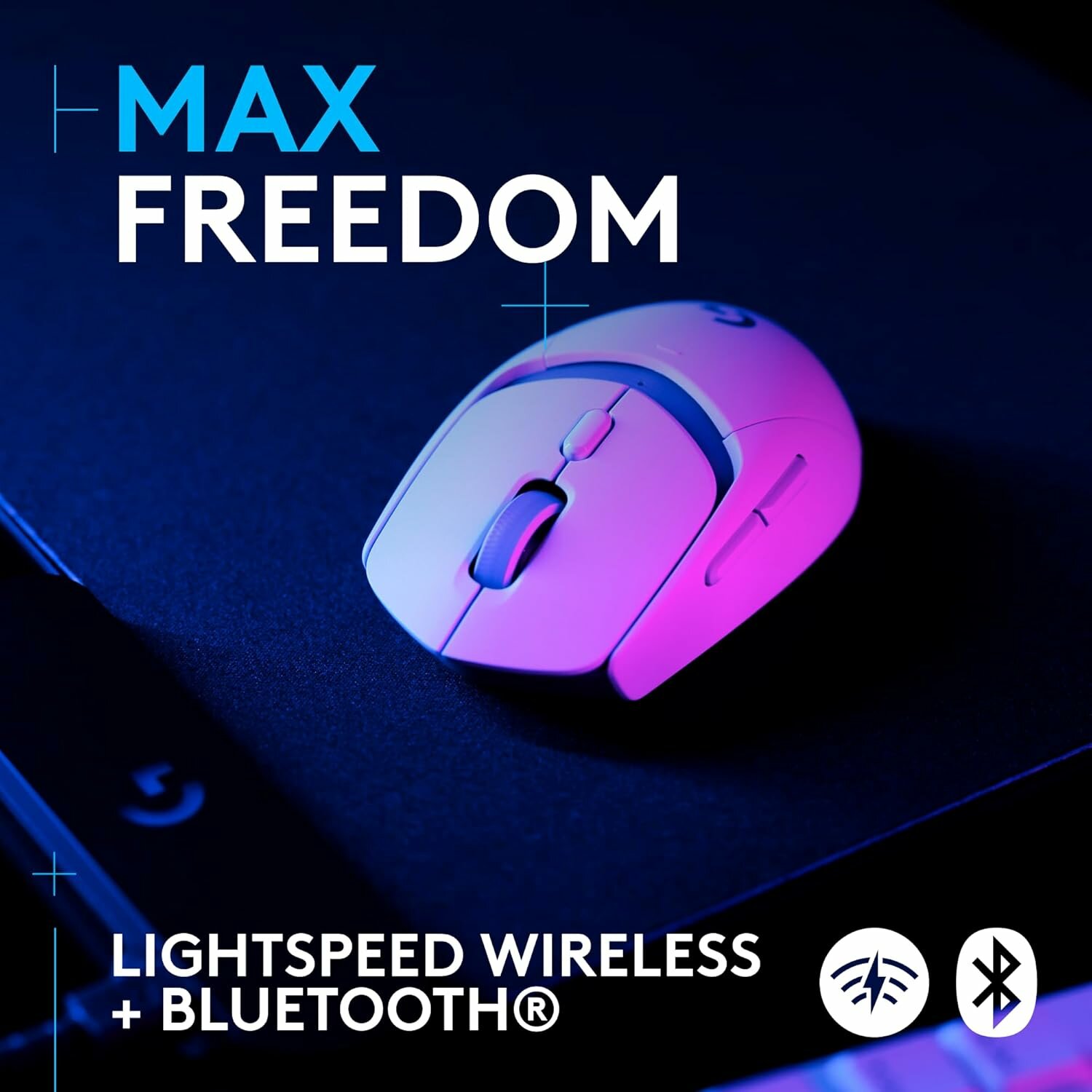 Logitech G Logitech Lightspeed G309 White фото 3