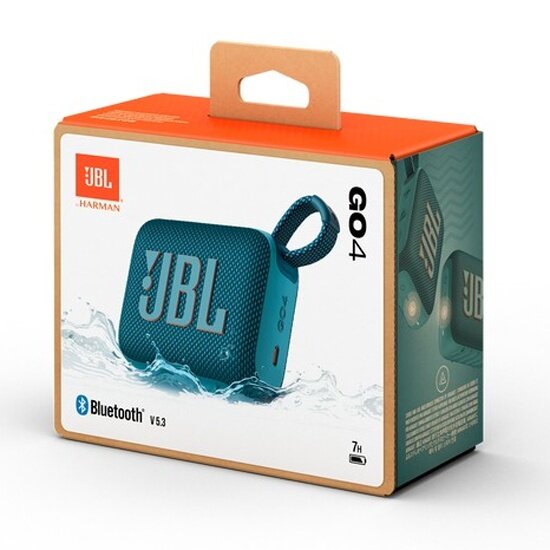 Колонка Jbl Go 4 blue фото 5