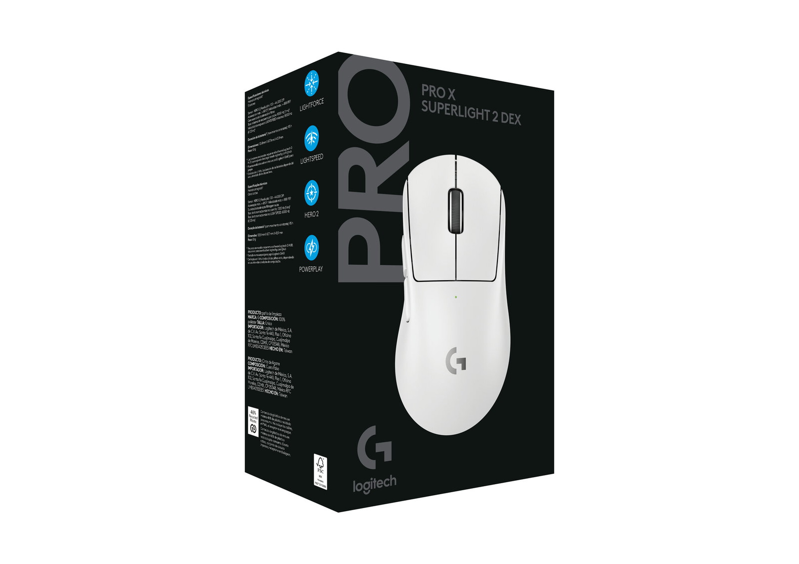 Logitech Logitech G PRO X SUPERLIGHT 2 DEX White фото 11