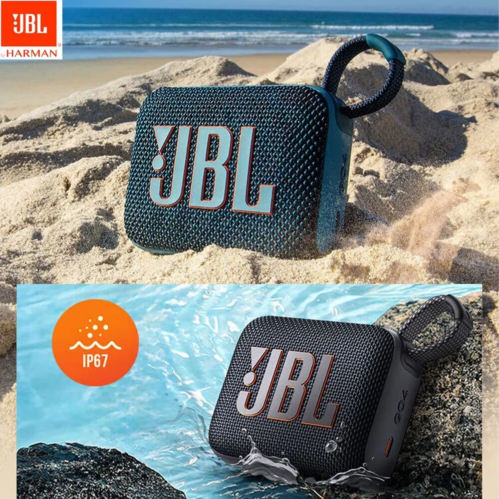 Колонка Jbl Go 4 blue фото 7