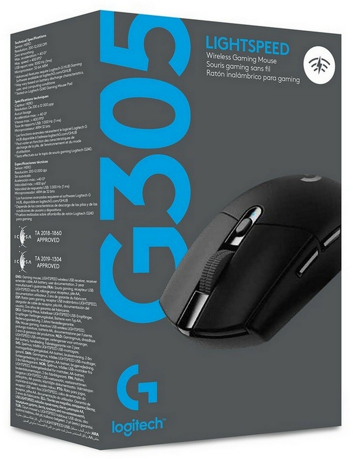 Logitech G Logitech G304 Lightspeed Black фото 12