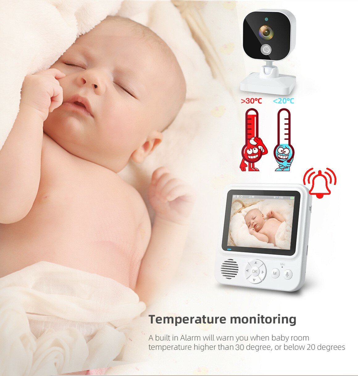 Reletech Baby Camera ABM900 фото 4