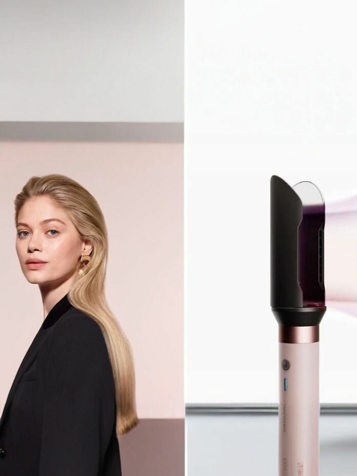 Dyson Airwrap i.d. Co-anda 2x HS09 фен-стайлер для укладки волос насадки Ceramic Amber фото 7