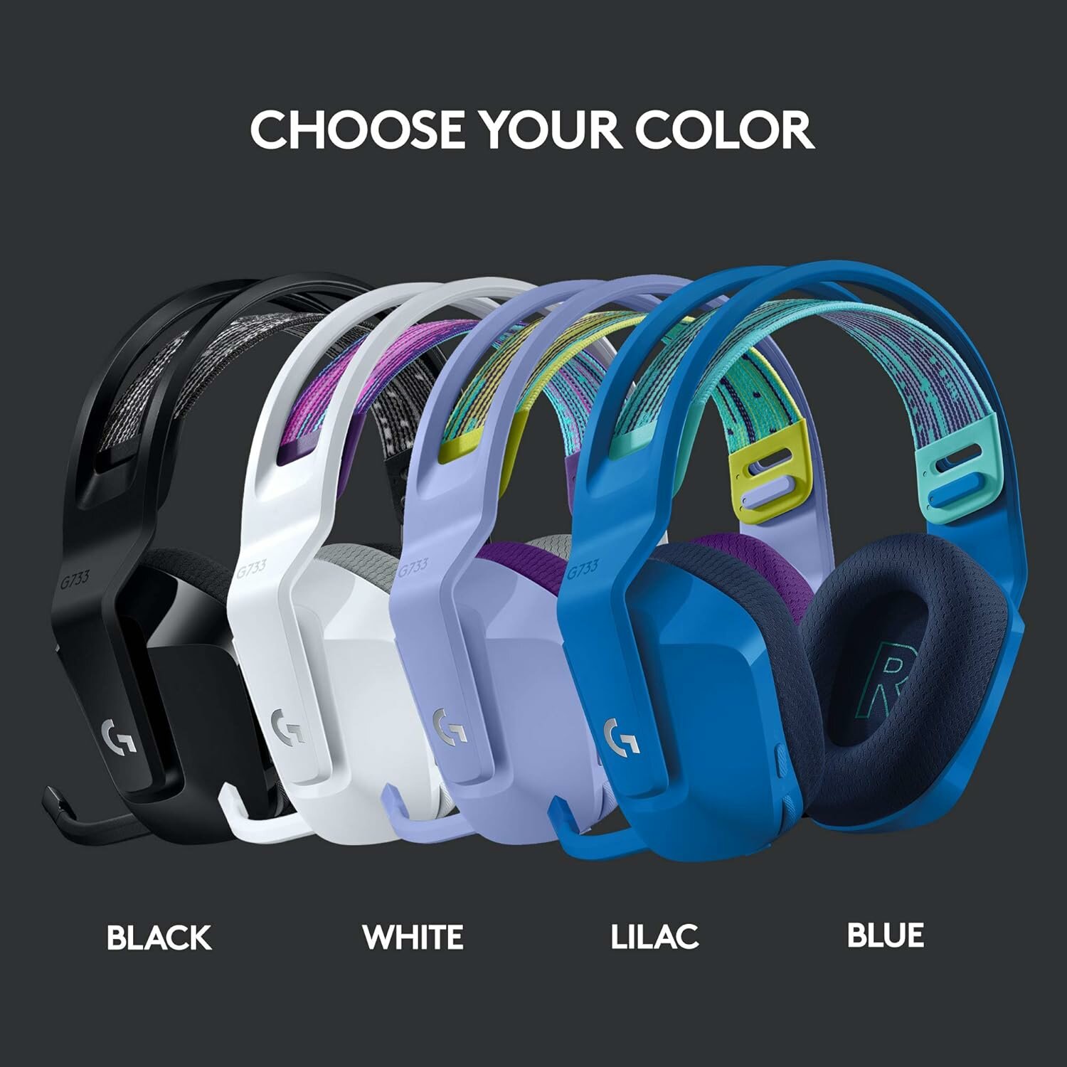 Logitech G Logitech G733 purple фото 7