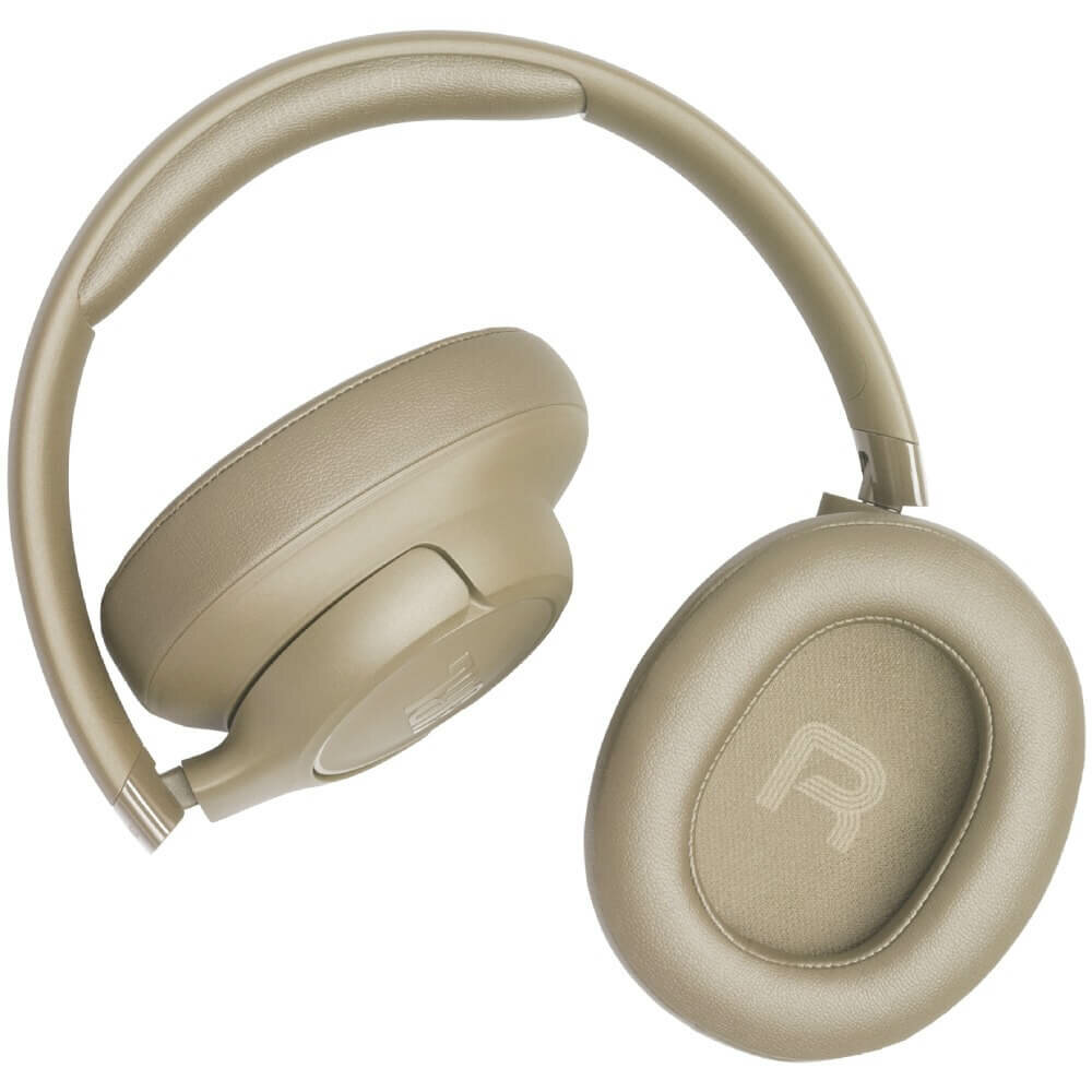 Беспроводные наушники JBL Tune 730BT, накладные, складные, бежевые фото 8