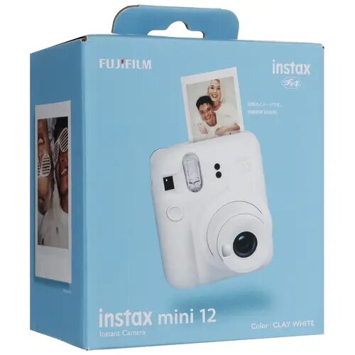 Фотоаппарат Fujifilm Instax Mini 12 Clay White (белый) фото 8