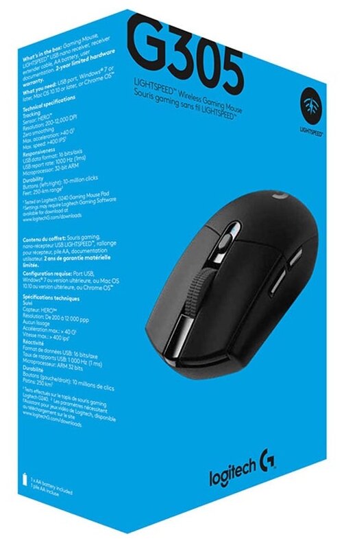 Logitech G Logitech G304 Lightspeed Black фото 10