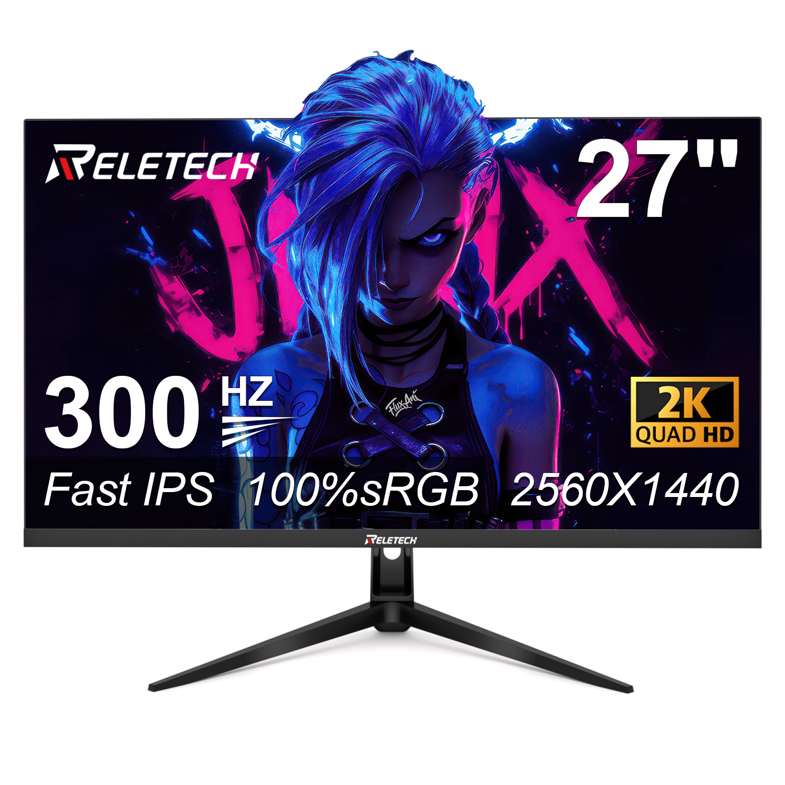 Монитор игровой Reletech G27X Ultra: превосходное качество изображения и комфорт во время игры
