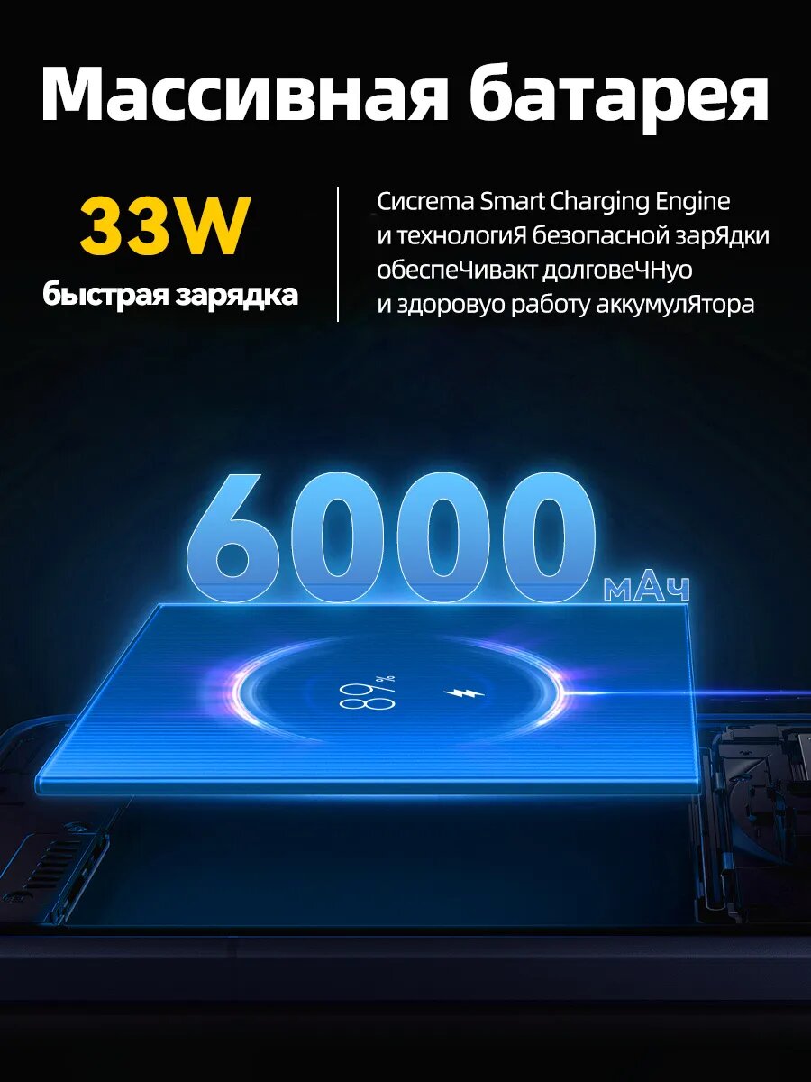XIAOMI Xiaomi Смартфон POCO C85 , Green, зеленый, 8GB RAM 256GB ROM фото 7
