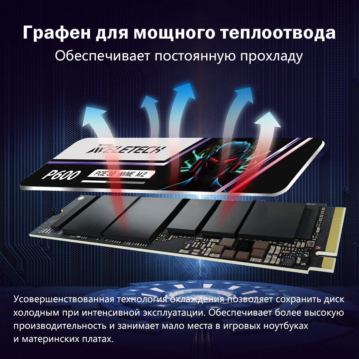 Reletech P600 M.2 256GB фото 4