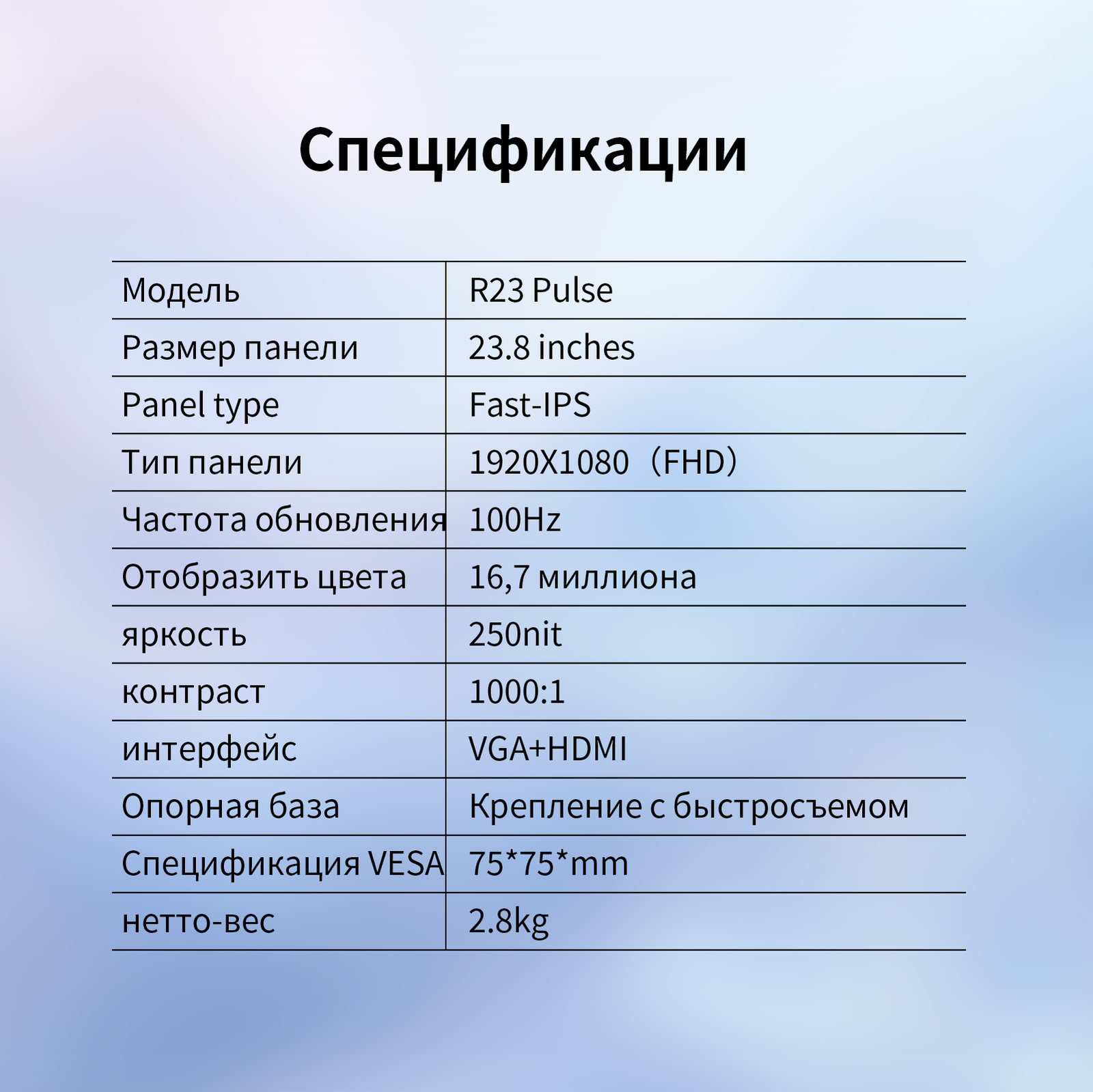 Монитор Reletech R23 Pulse - это игровой монитор с диагональю 23 фото 7