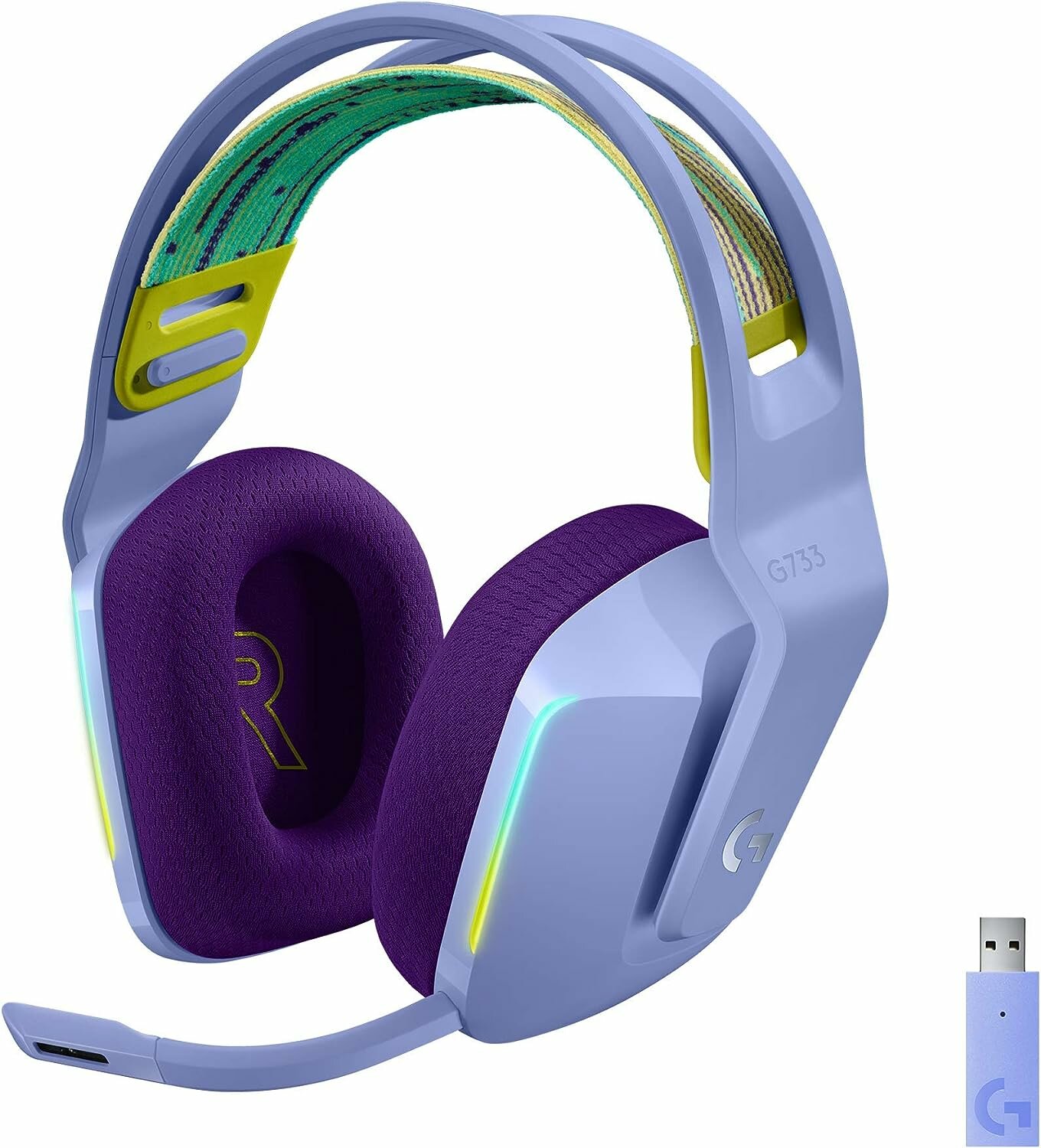 Logitech G Logitech G733 purple