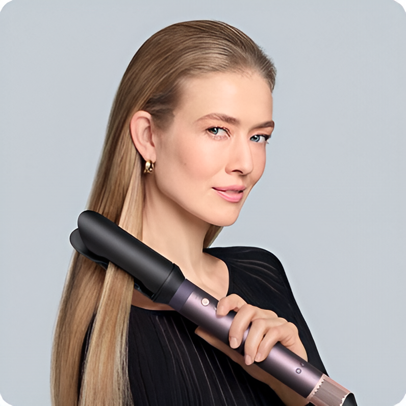 Dyson Airwrap Complete Long HS09 фен-стайлер для длинных волос насадки Jasper Plum фото 4