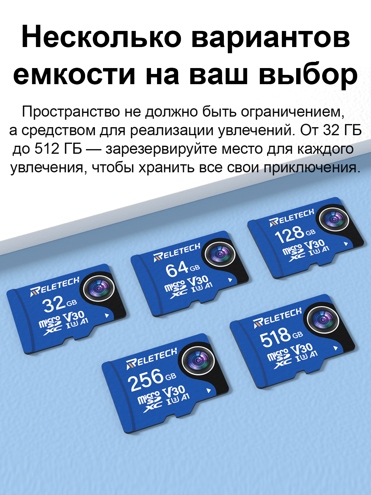 Reletech U3 A1 32 ГБ - это карта памяти, которая станет незаменимым помощником для тех, кто ценит качество и надежность фото 7