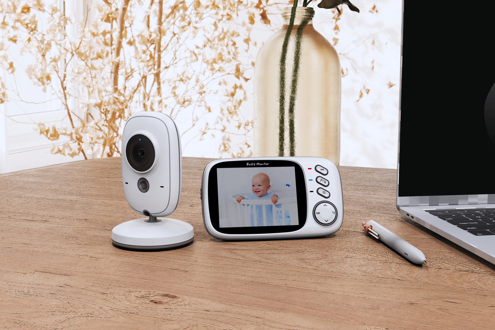 Беспроводная видеоняня Baby Monitor VB603 - это устройство, которое сочетает в себе функции радионяни и видеоняни фото 2
