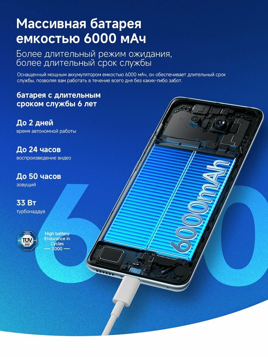 Глобальная версия Xiaomi Redmi Note 15 NFC Смартфон 8/256 ГБ, Зелёный фото 3