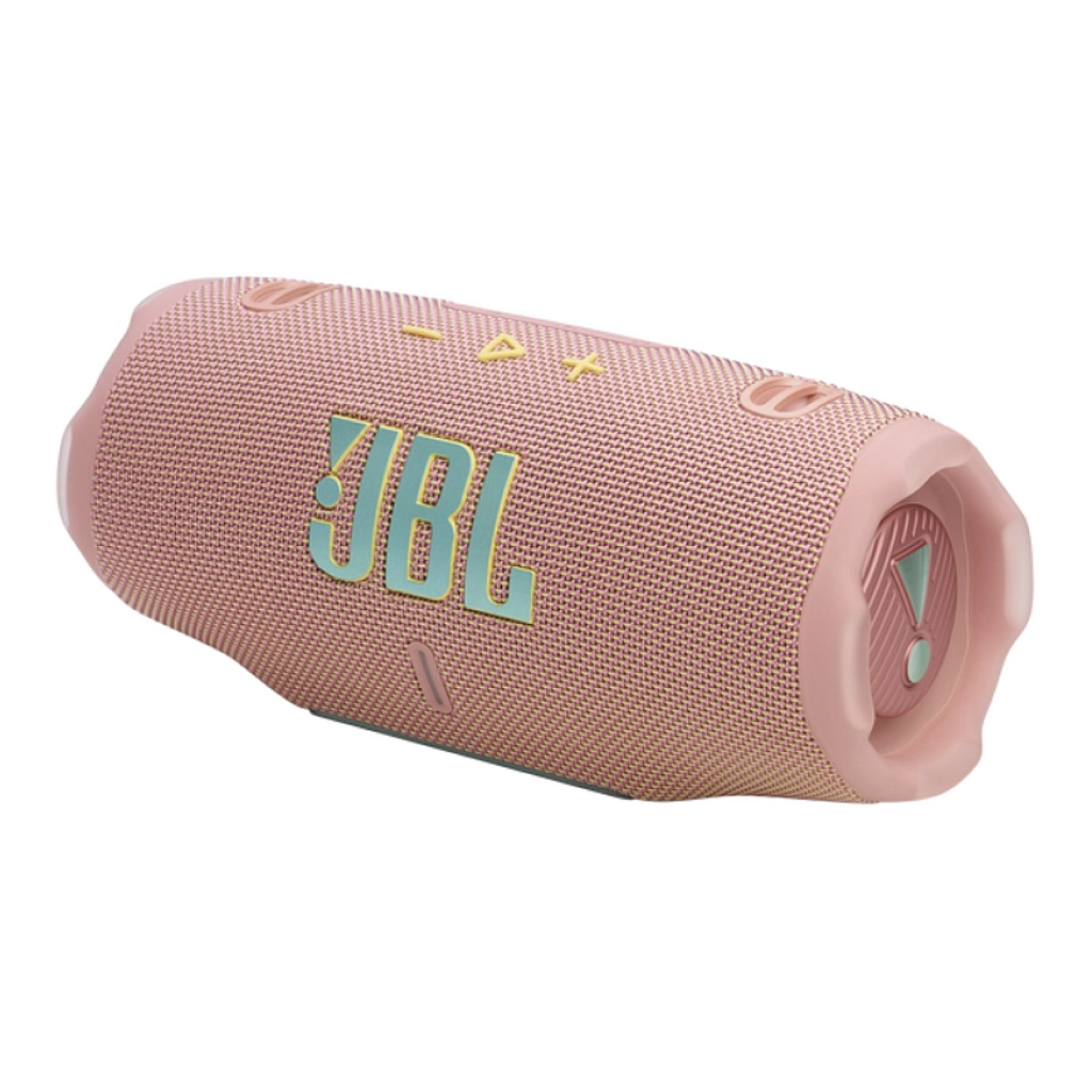 Портативная акустика JBL Charge 6, 45 Вт, pink, Waterproof, 45W 2-Way Speaker System фото 3