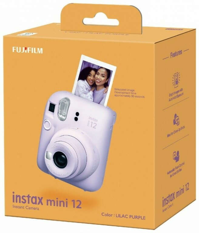 Фотоаппарат Fujifilm Instax Mini 12 Lilac Purple (фиолетовый) фото 5