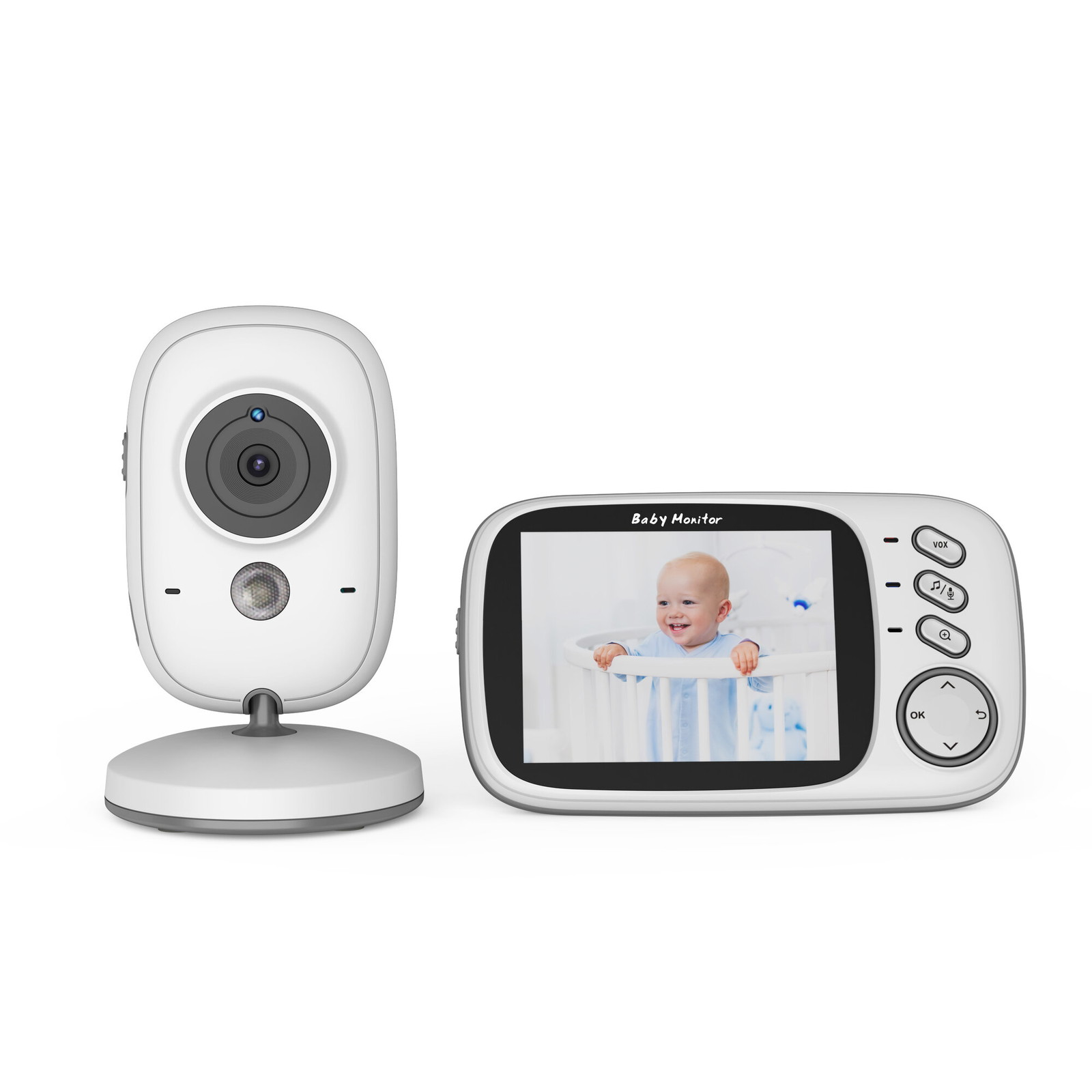 Беспроводная видеоняня Baby Monitor VB603 - это устройство, которое сочетает в себе функции радионяни и видеоняни