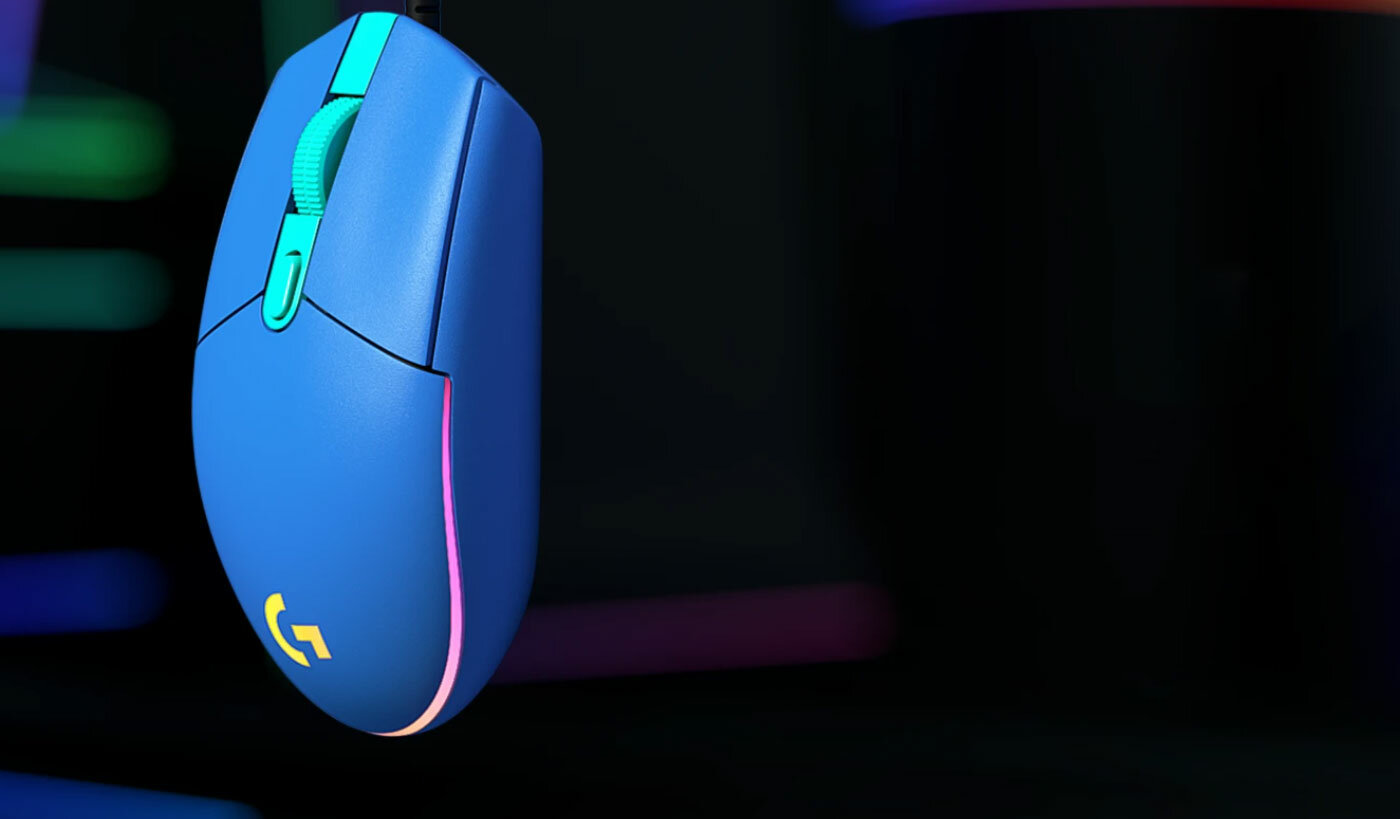 Logitech G102 Blue — стильная и доступная игровая мышь с яркой подсветкой LIGHTSYNC RGB фото 6