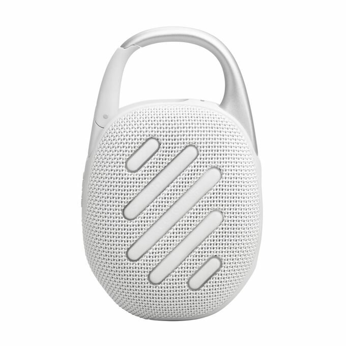 Портативная колонка JBL Clip 5 White - это ультракомпактный Bluetooth-динамик от известного бренда JBL фото 6