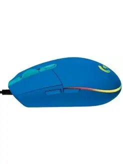 Logitech G102 Blue — стильная и доступная игровая мышь с яркой подсветкой LIGHTSYNC RGB фото 2