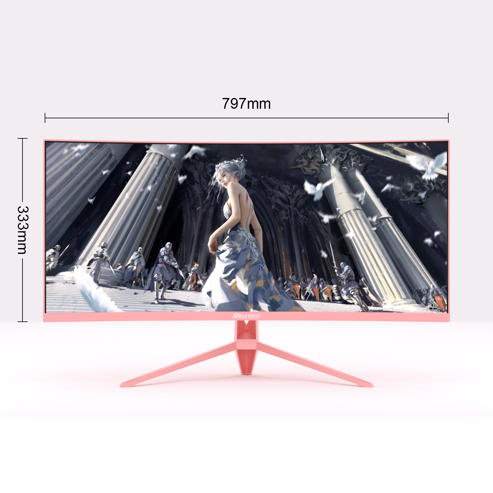 Reletech Reletech Monitor G34WQ Cotton Candy фото 11