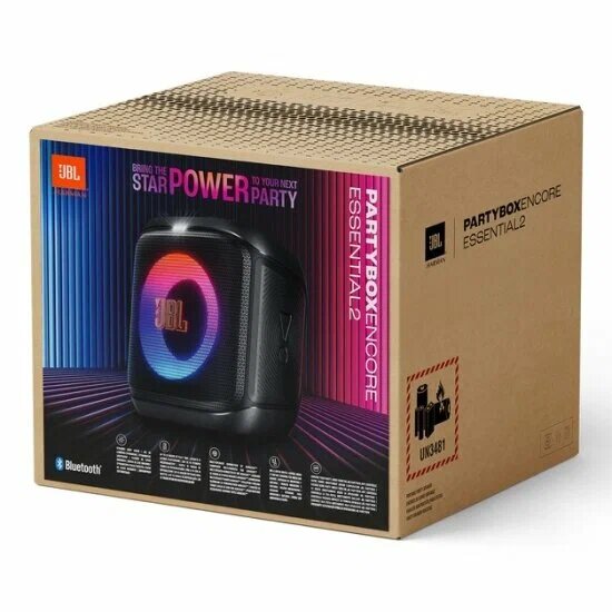 Колонка JBL Partybox Encore Essential 2, 100 Вт, черный(без микрофона) фото 3
