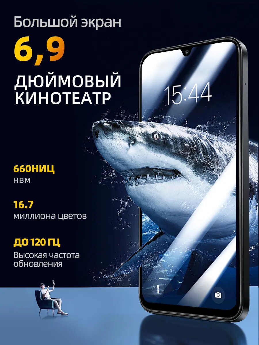 XIAOMI Xiaomi Смартфон POCO C85 , Green, зеленый, 8GB RAM 256GB ROM фото 5